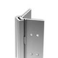 Select-Hinges Concealed Hinge, Door Edge Protector for 1-3/4" Doors Heavy Duty, Clear Aluminum Fini SLH-24-83-CL-HD